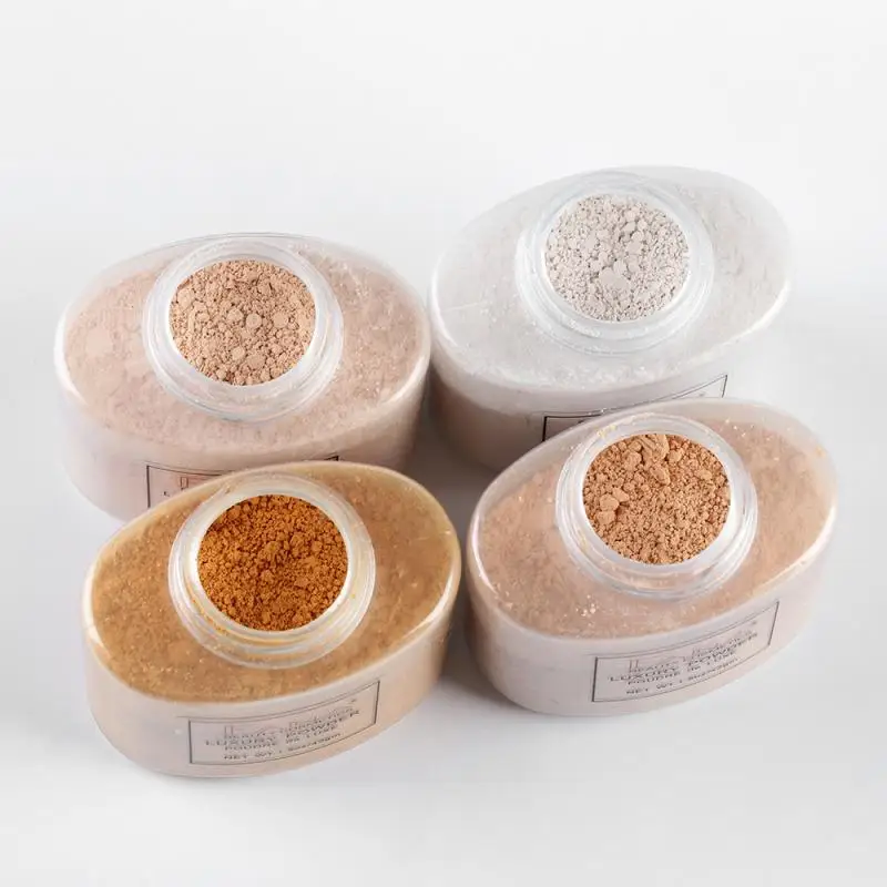 

Beauty Highlighter Mineral Powder GEG Smooth Loose Oil Control Face Powder Makeup Concealer