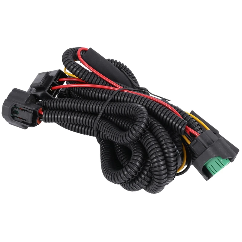 

Car Front Bumper Driving Fog Light Lamp Assembly with Switch Wiring Harness Yellow Lens Kit for Honda HR-V HRV 2019-2020