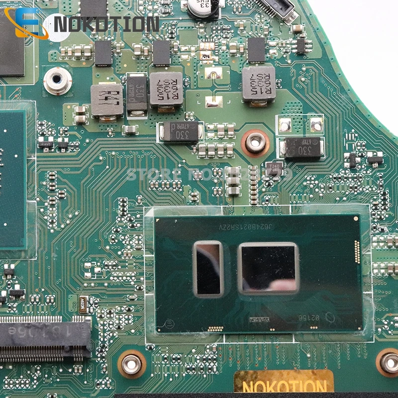 NOKOTION для acer aspire E5-575 E5-575G материнская плата для ноутбука SR2ZV I7-7500U процессор GTX950M GPU DAZAAMB16E0 NBGFJ11003 основная плата