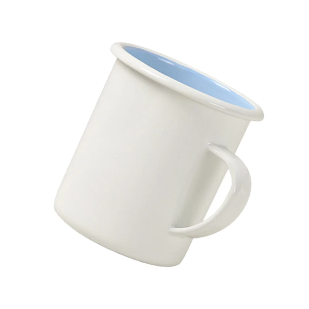 1 шт. эмалированная Новинка кружка чашка простая кофейная для воды контейнер