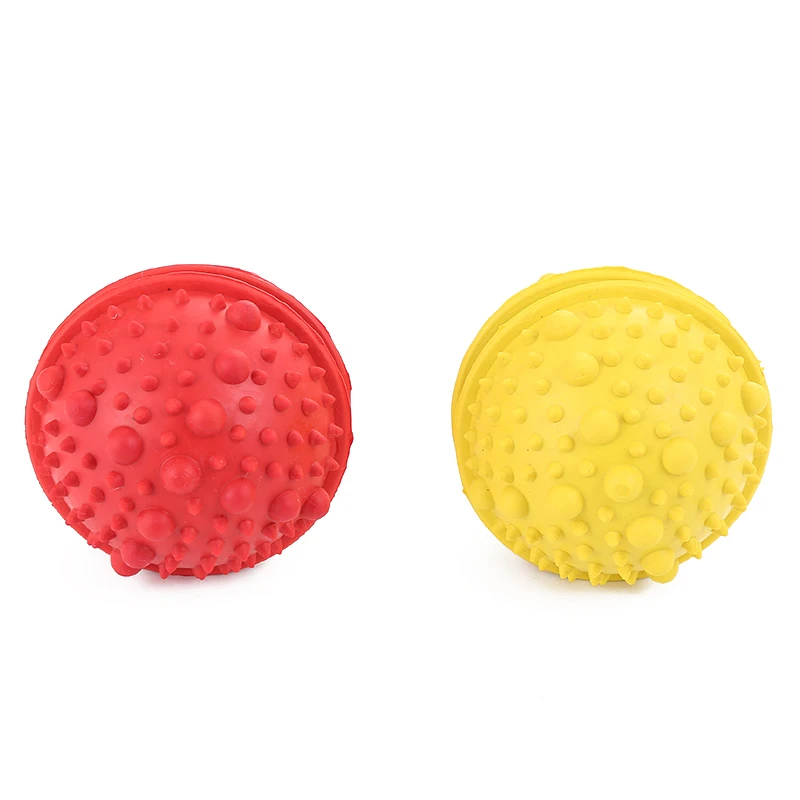 Pet Rubber Ball Toy Funny Dog Interactive Elasticity Chew Toys For Tooth Clean Of Food | Дом и сад