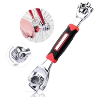 360 degree multipurpose tiger wrench 52 in 1 tools socket works universal ratchet spline bolts torx sleeve rotation hand tools