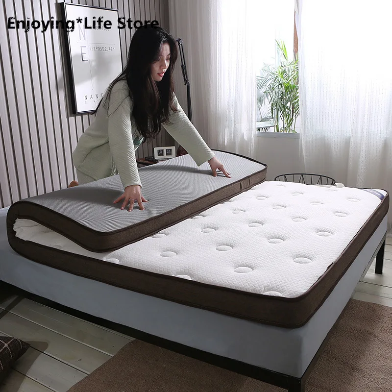 

Hotel Memory Foam Mattress Knitted Fabric Thickened Foam Cushion Tatami Mattress 1.8m Bed