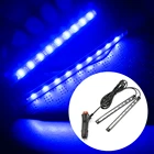 Автомобильная светодиодная подсветка для салона, осветительная полоса для Renault 2, 3, 4, Logan, Captur, Kangoo