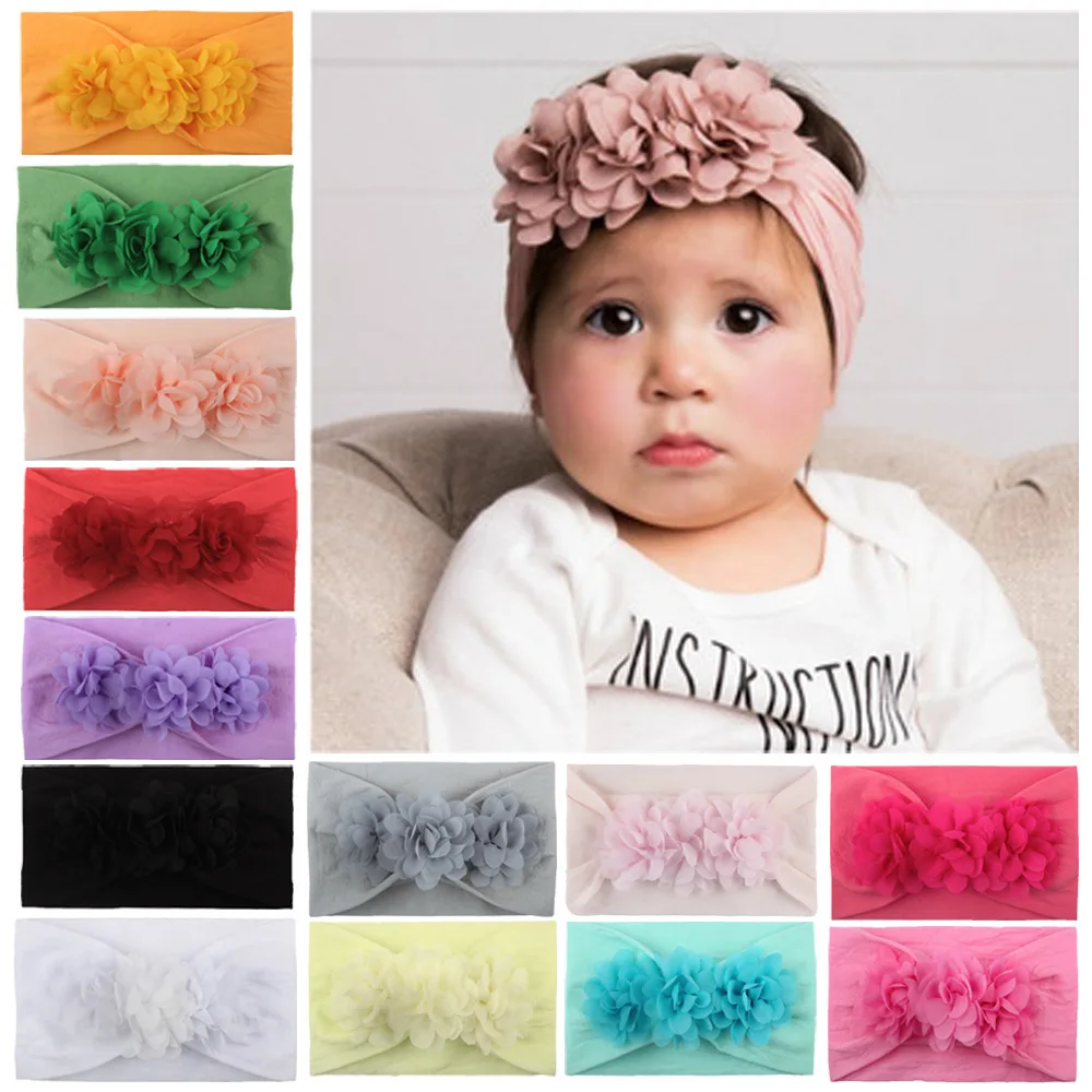 

Lovely Flower Baby Hat Soft Baby Girl Hat Turban Infant Toddler Newborn Baby Cap Bonnet Headwraps Kids Hat Beanie