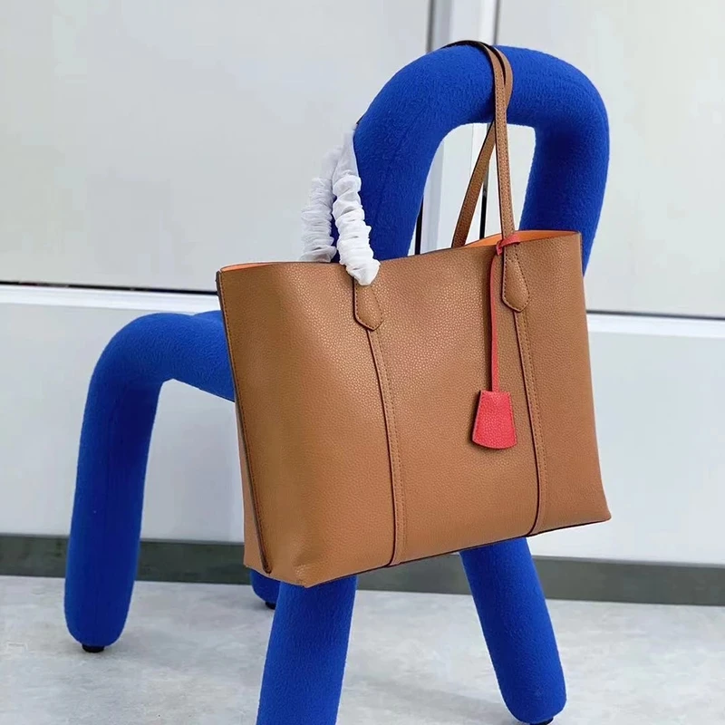 

Autumn and Winter New Luxury Women's Bag Simple Soft Leather Shopping Bag Brand Handbag Casual Large Capacity Lady Tote Bag