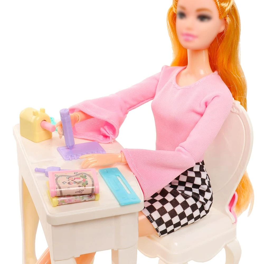 Куклы Барби модные Имитационные школьные принадлежности аксессуары ручной