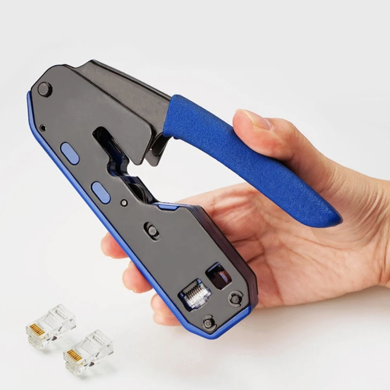 

Multifunction Handhold Wire Crimping Pliers Network Crimper Cable Stripping Tool N84C