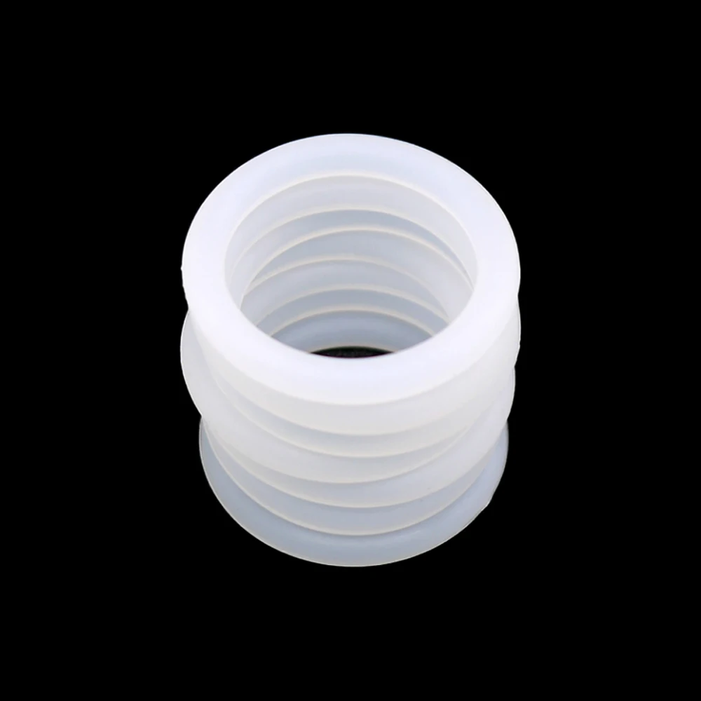 

120pcs White Silicone Ring Gasket Food Grade Waterproof Washer Rubber silicone gasket rubber o-ring