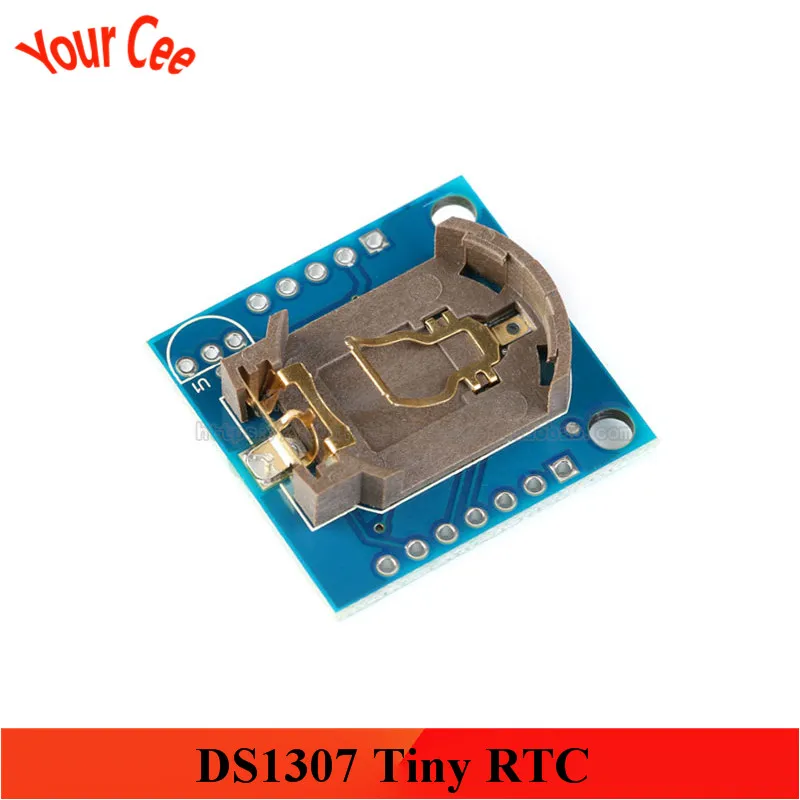 DS1307 часы крошечные RTC I2C модули 24C32 модуль памяти без батареи |