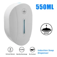 550ml automatic liquid soap dispenser smart foam machine hand sanitizer infrared sensor touchless foam hand washer usb charging