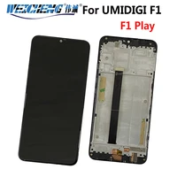 For UMI Umidigi LCD Display and Touch Screen With Frame 6 3  Phone Accessories For UMI Umidigi Play lcd With Tools