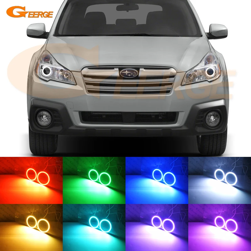 Для Subaru Legacy B4 Liberty V 2013 2014 RF remote Bluetooth APP многоцветный ультра яркий RGB комплект