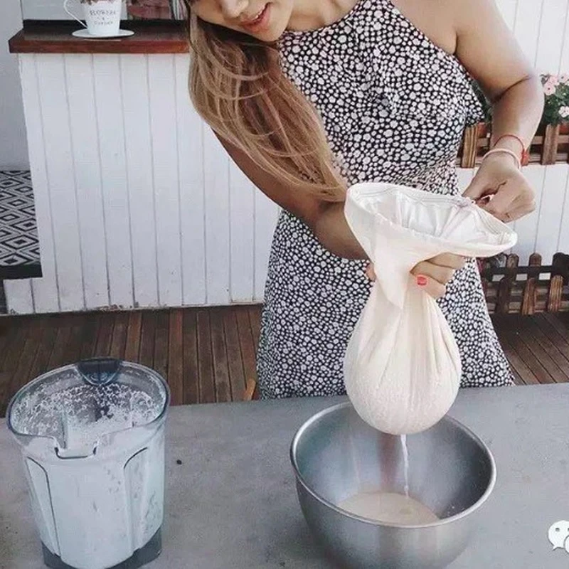 100/200 сетки Brew мешок сито Еда Класс гайка молоко пивной бокал вина ковш с Решетом