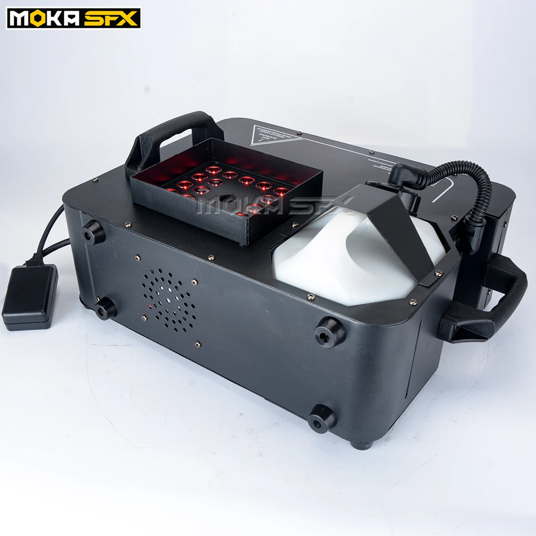 2 шт./лот 1500 Вт dmx машина для сценического дыма LED DMX512 распыление вверх тумана led rgb