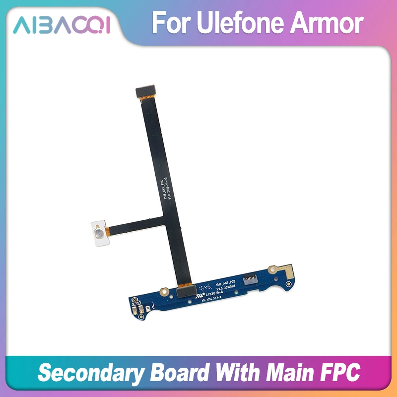 AiBaoQi New Original Microphone Small Board+Motherboad Cable For Ulefone Armor Mobile Phone | Мобильные телефоны и