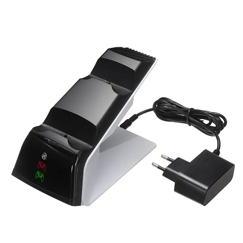 

Portable Game Handle Dual Charging Dock Stand Station Fast Charging Wireless Controller Charger For PS5 Controllers