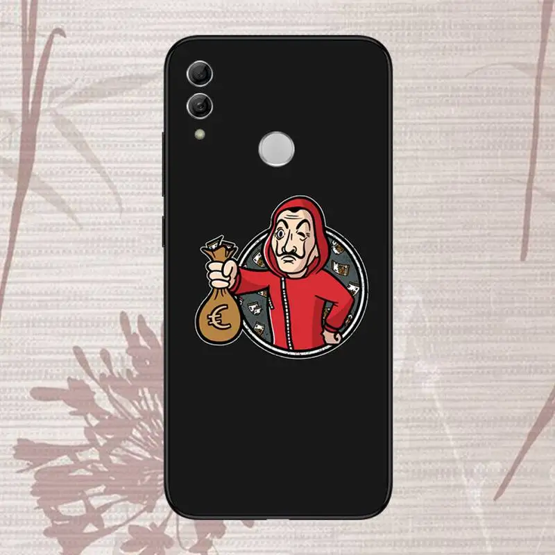 

Money Heist Phone Case For Huawei Honor view 7a5.45inch 7c5.7inch 8x 8a 8c 9 9x 10 20 10i 20i lite pro