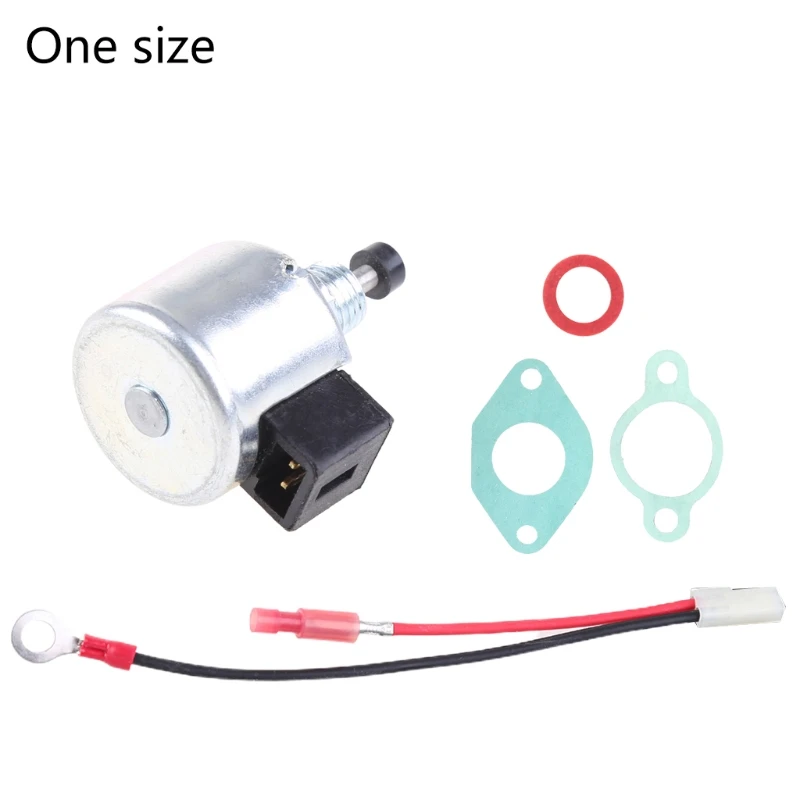 

12 757 33-S Fuel Solenoid Carburetor Repair Kit for Kohler CH11 CH13 CH15 CH16 CV14 CV15 CV16 Engine STX38 LX255 AM12824 LX0C