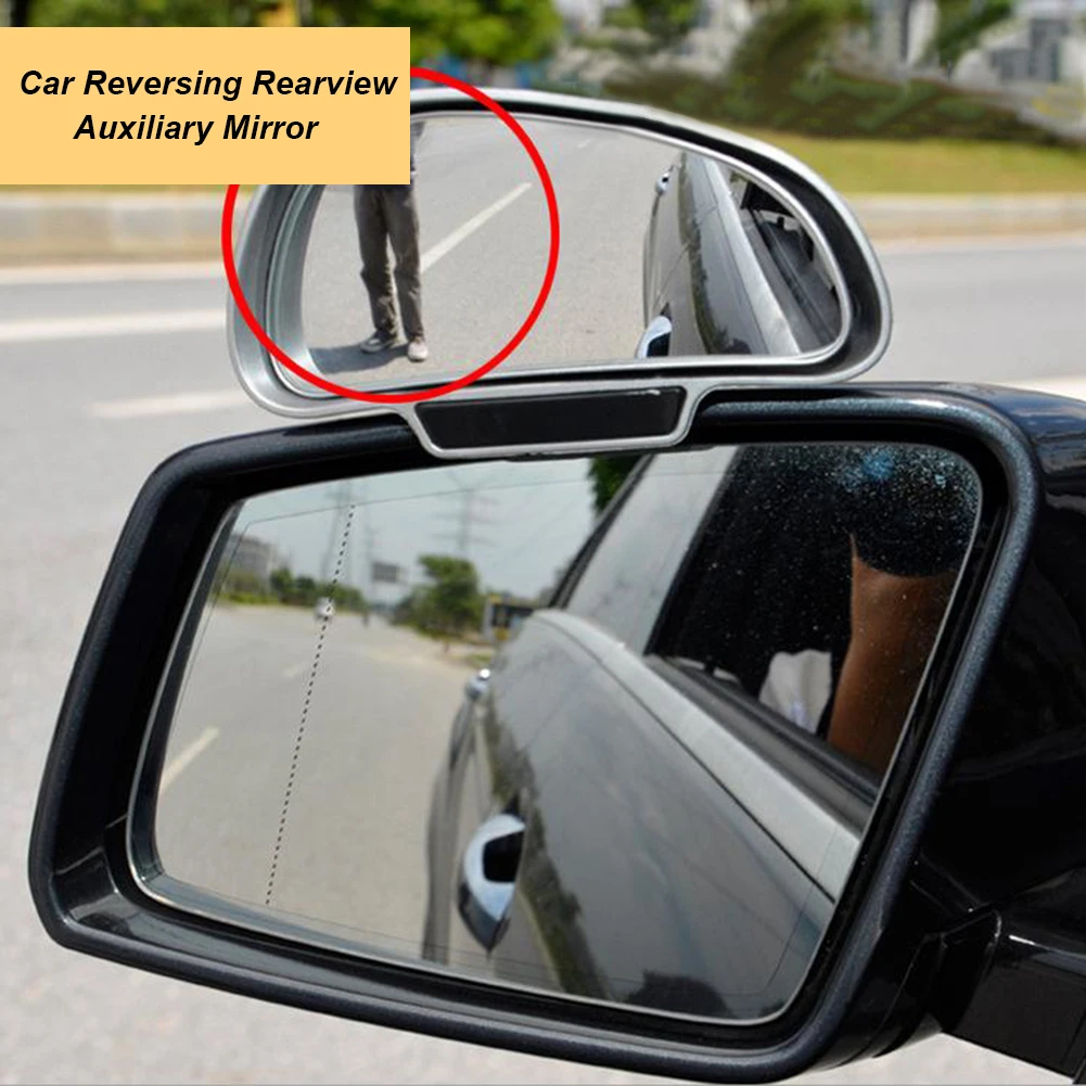 

Convex Glass Car Blind Parking Reference Mirror Outdoor Spot Mirror Adjustable Rearview Anti-resistance Repairing Parts