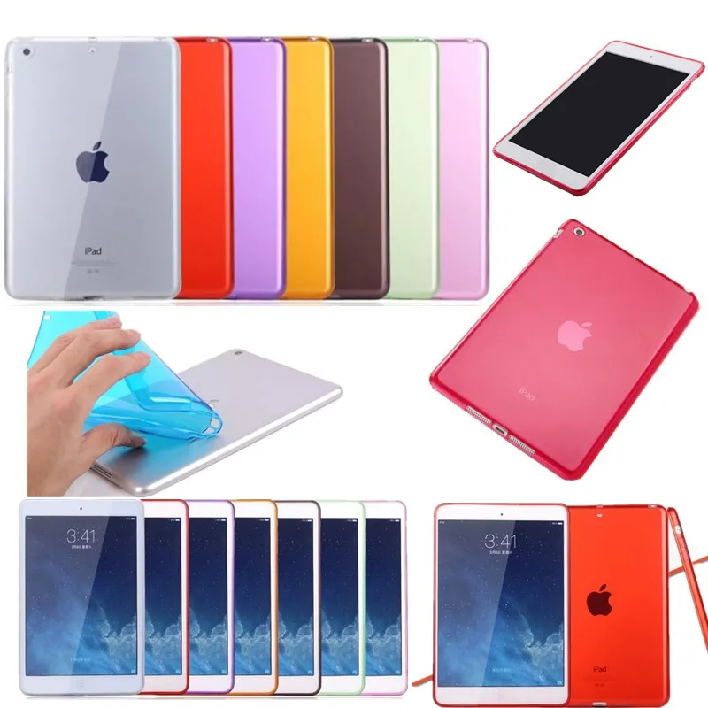 

Чехлы для iPad Mini 4, роскошный мягкий гелевый прозрачный чехол из ТПУ для iPad Mini 4 Mini4, тонкий прозрачный чехол для планшета с защитой от царапин