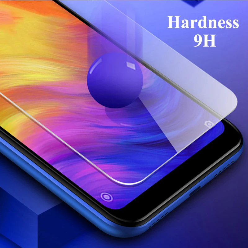 Protector de pantalla de cristal templado 9H para Xiaomi Redmi Note 8, pel&iacute;cula de vidrio, HATOLY, 2 uds.-2
