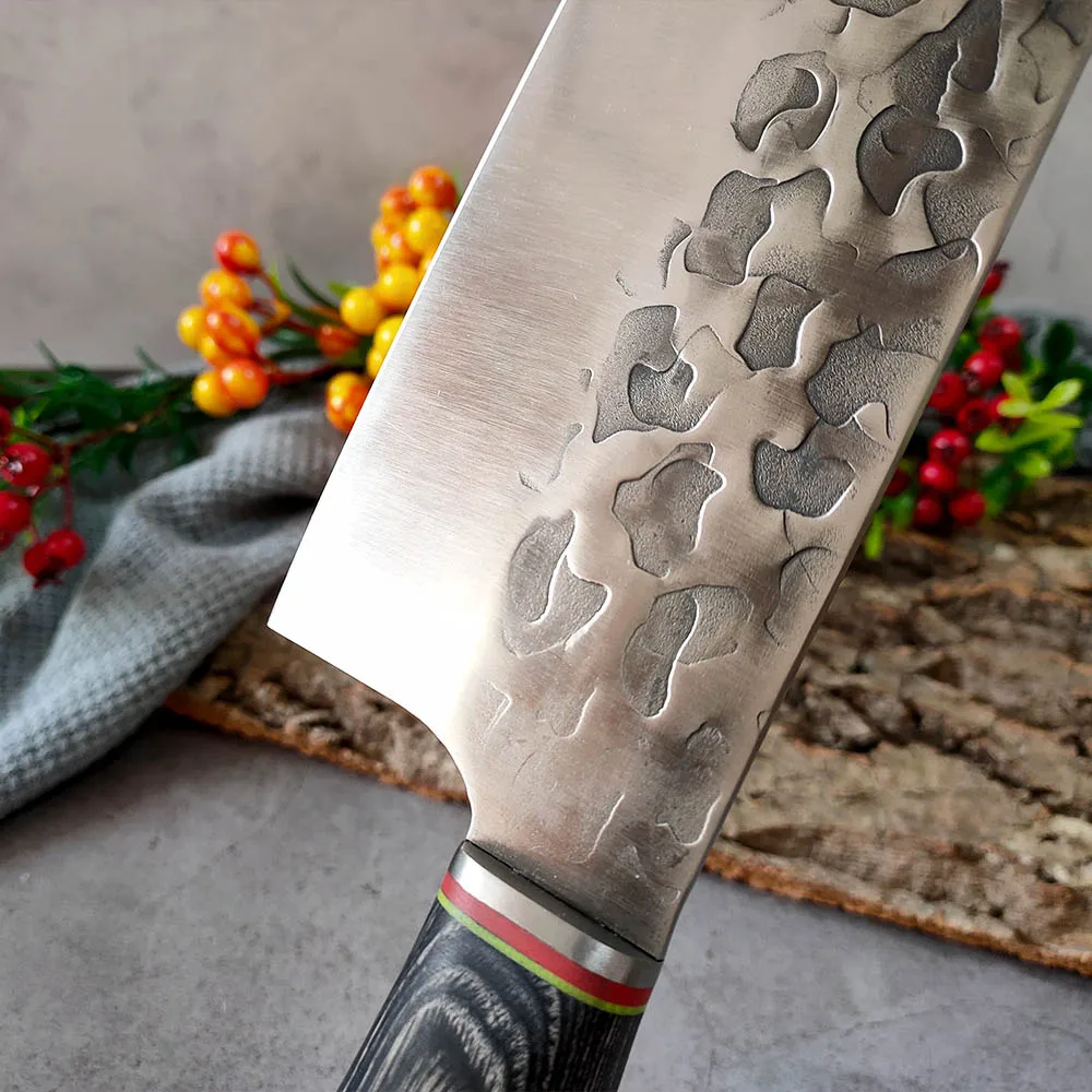 Stainless Steel Kitchen Cleaver Knives Wood Handle Handmade Chef Knife Traditional Butcher Slicing Chopping Cooking Tools | Дом и сад