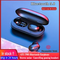 haylou gt1 tws bluetooth 5 0 earphone ipx5 real time stereo wireless headphones earbuds noise cancelling gaming headset with mic