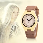 Женские кварцевые наручные часы BOBO BIRD Wood, в деревянной подарочной коробке, Прямая поставка