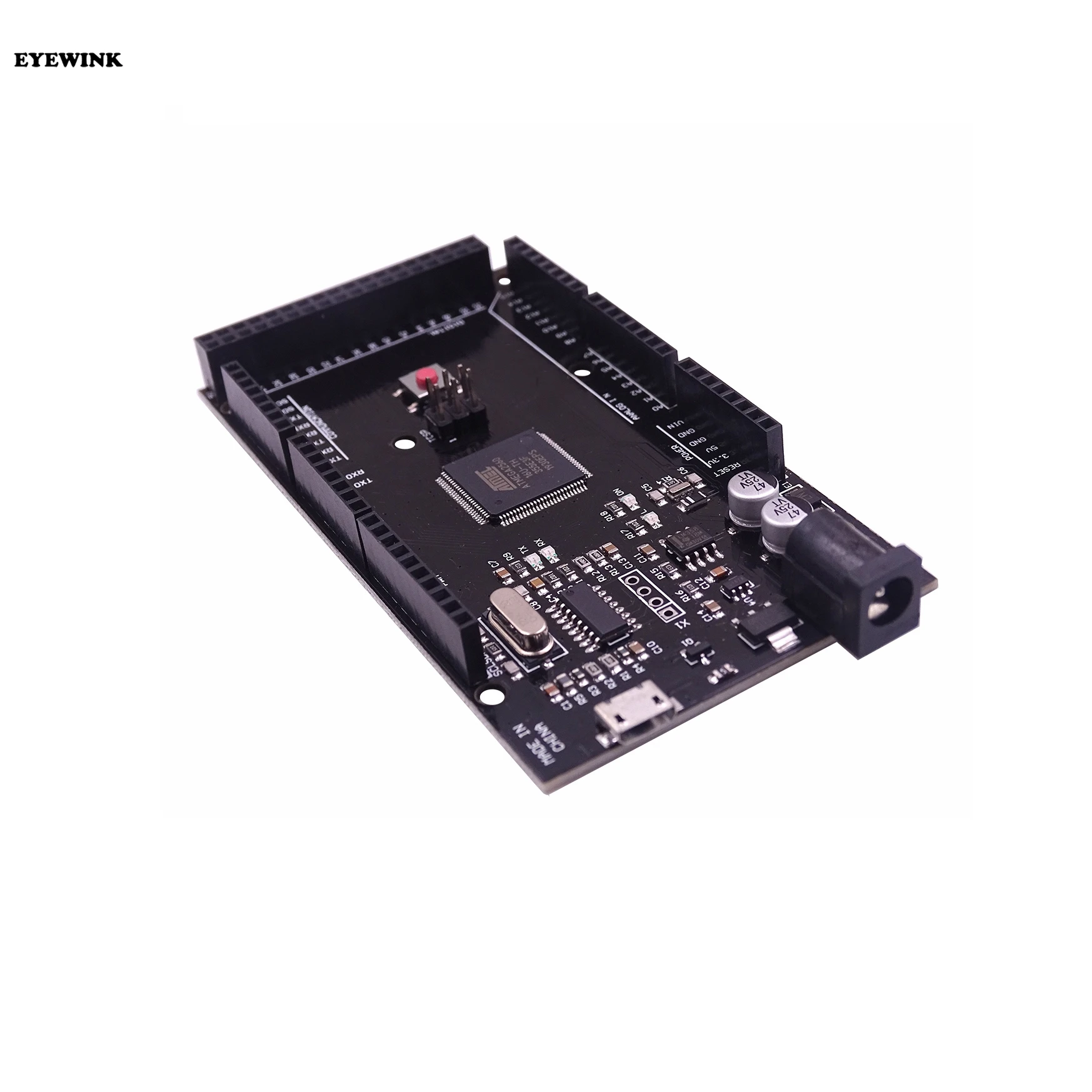 Адаптер MEGA2560 PRO Встроенный Micro USB CH340G ATMEGA2560-16AU для Arduino ATmega2560 расширительный модуль