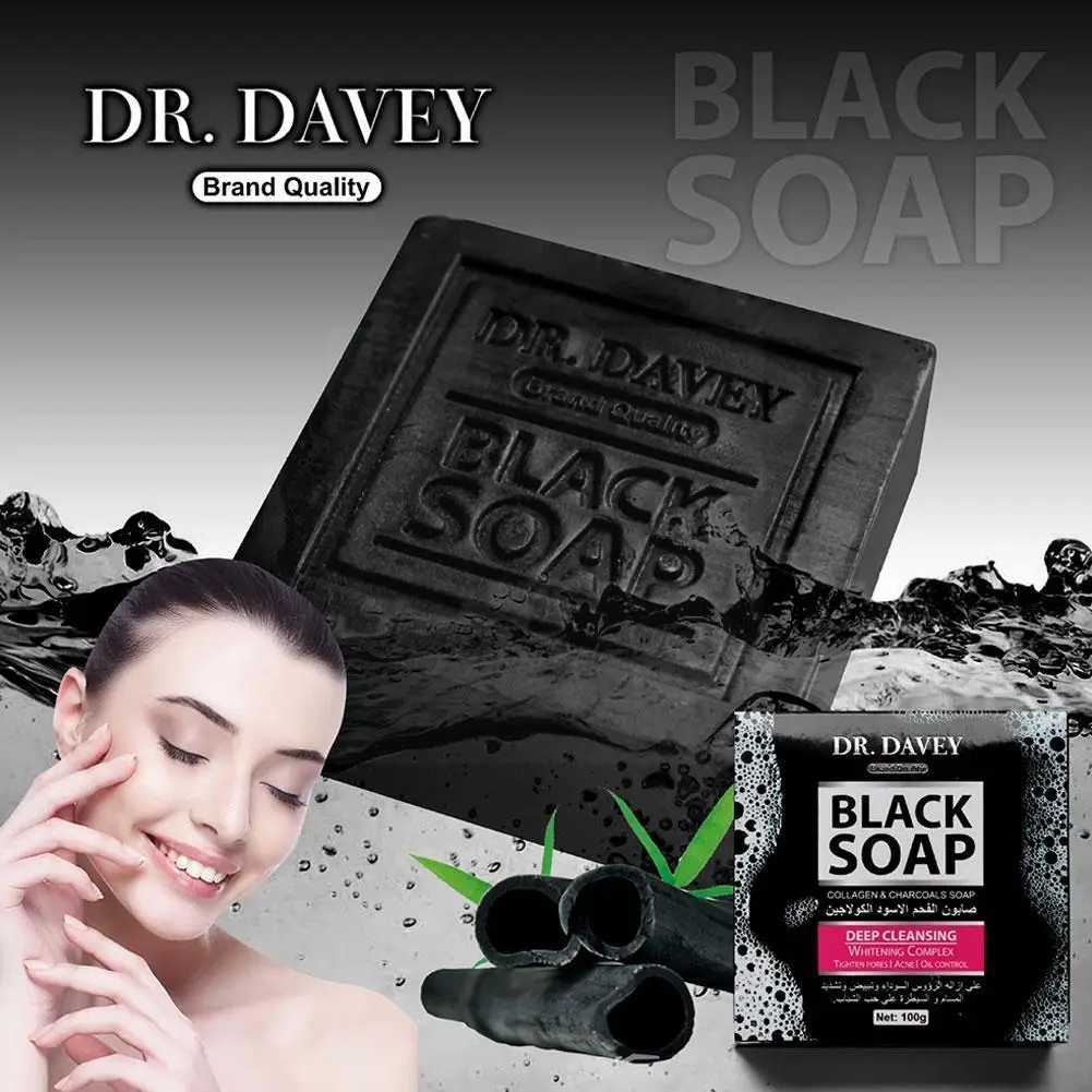 

Натуральное травяное черное мыло, мыло с эфирным бамбуковым маслом, Отбеливающее мыло ручной работы для ухода за кожей, очищающее глубокое ...