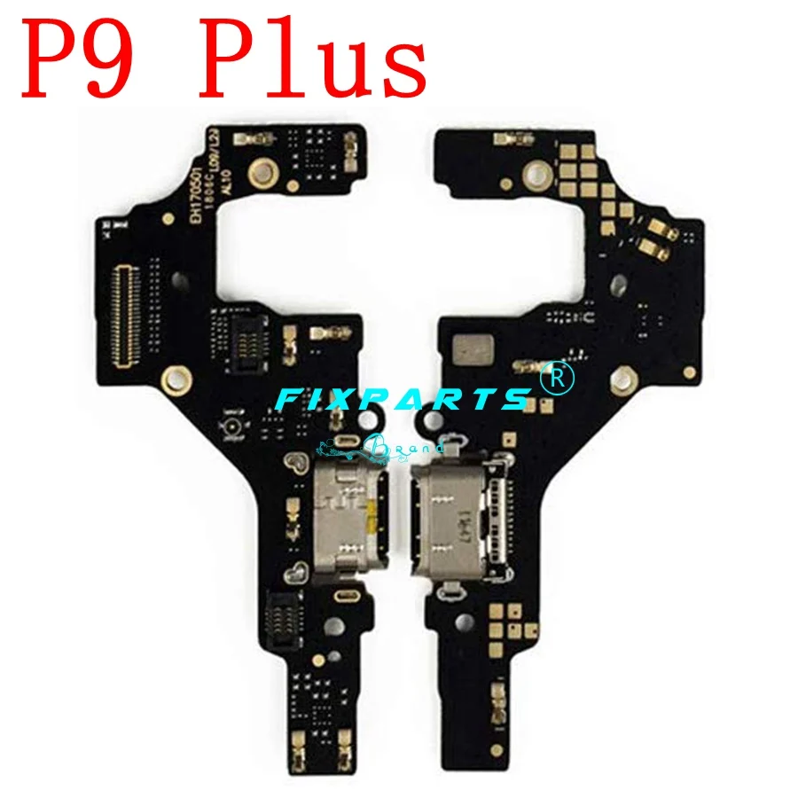 usb зарядный гибкий кабель для huawei P9 P10 P20 P30 Lite Plus Pro зарядное устройство Порт док-коннектор для микрофона Замена платы - Цвет: P9 Plus