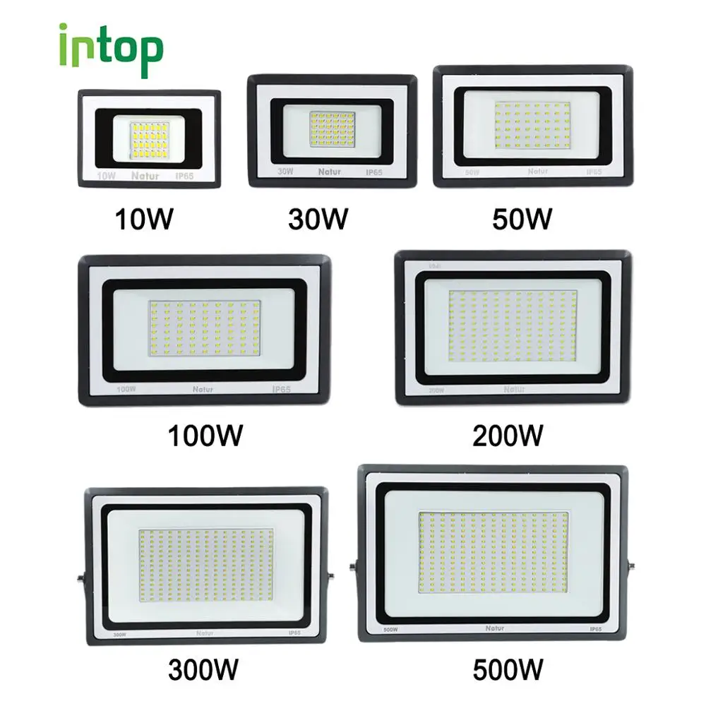 10W30w/100 W/200 W/300 W/500 W Светодиодный прожектор светильник Ip65 Водонепроницаемый потока СИД светильник на открытом воздухе AC220V Светодиодный точечный светильник отражатель снаружи