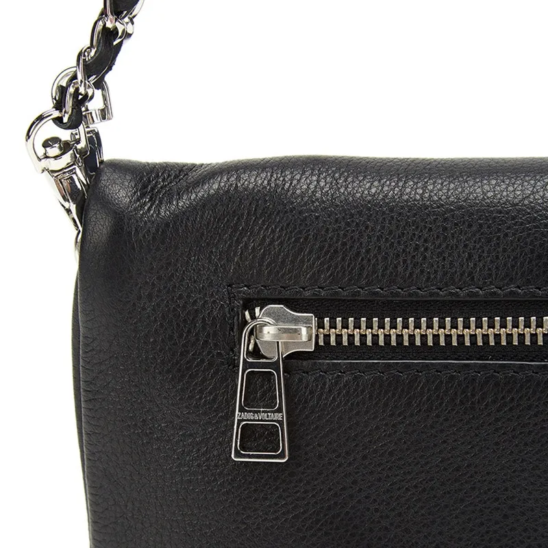 

100% Leather 2021 New Fashion High-quality One-shoulder Diagonal Chain Bag Purses and Handbags Luxury Designer Sac A Main Femme