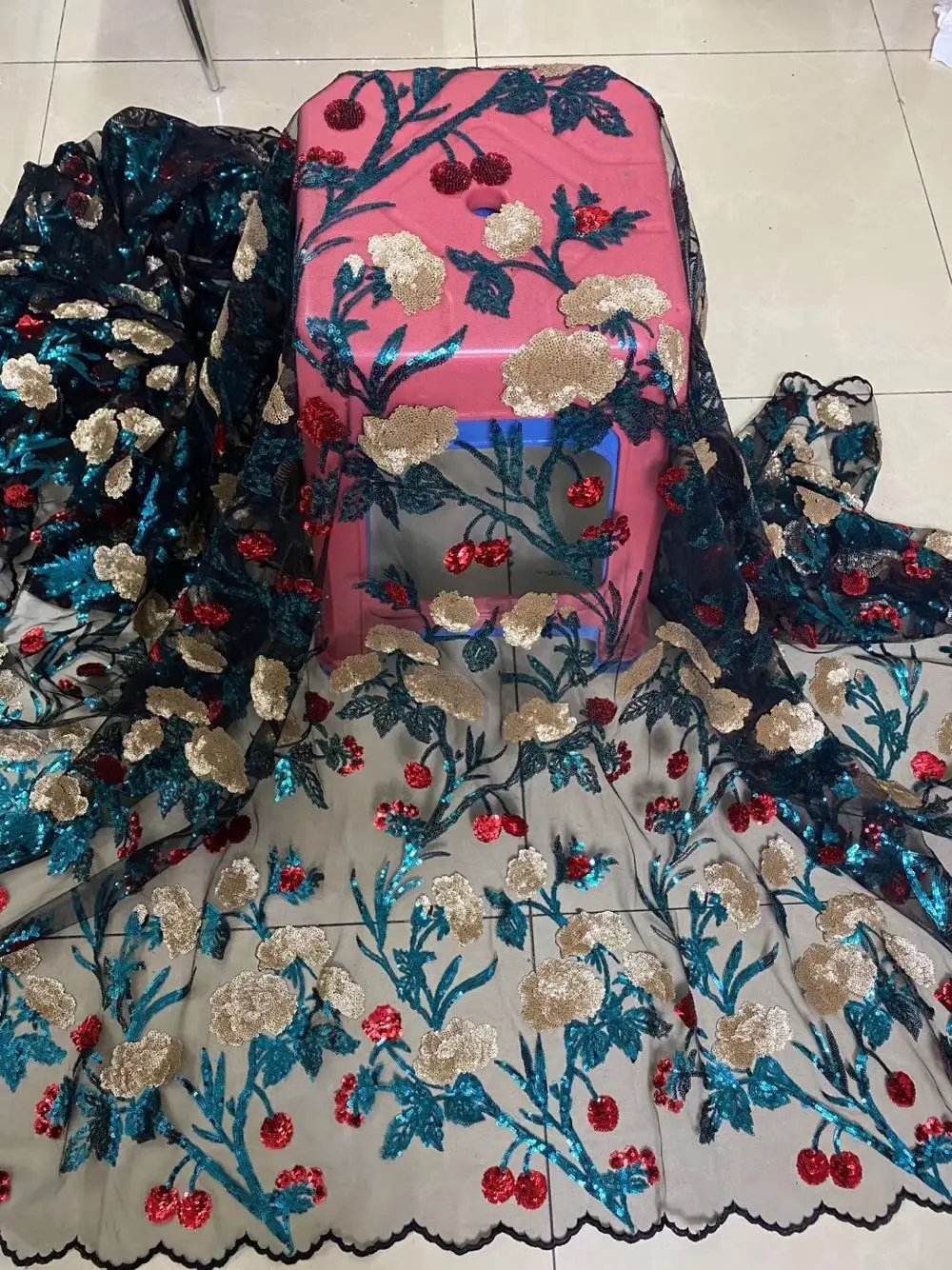 Французская кружевная ткань с блестками 2020 новейшая африканская вышивкой