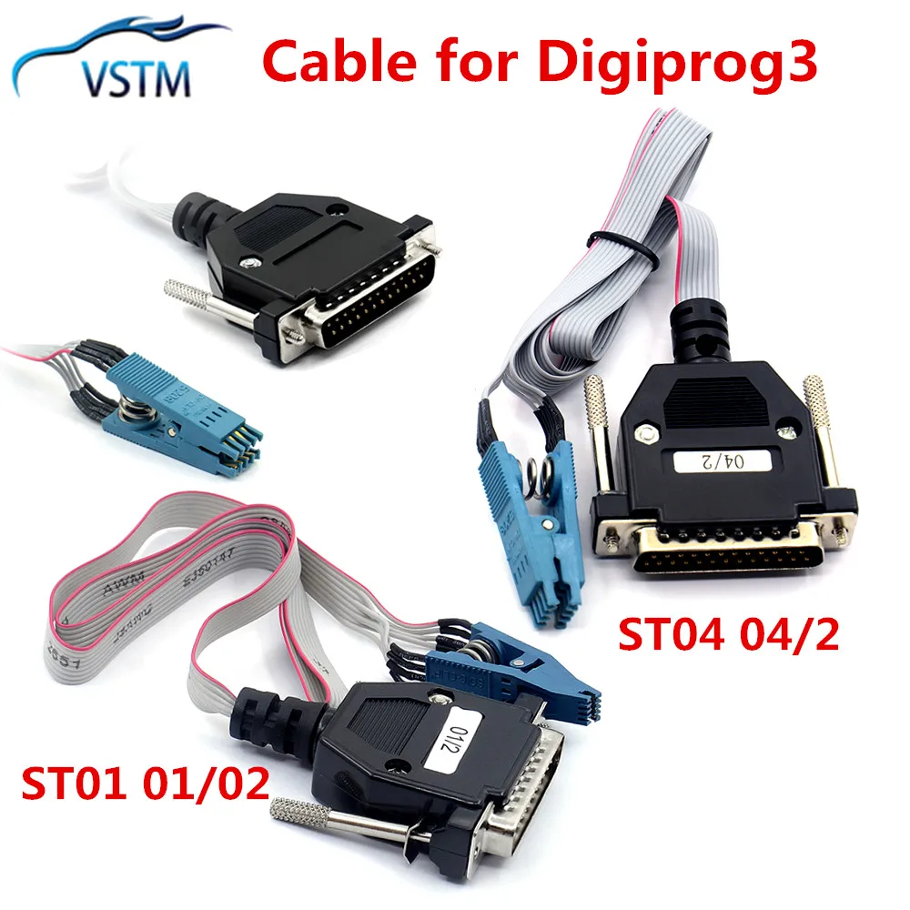 Новинка 2022 кабель Digiprog3 ST01 01/02 для Digiprog III ST04 04/2 программатора 3 Бесплатная