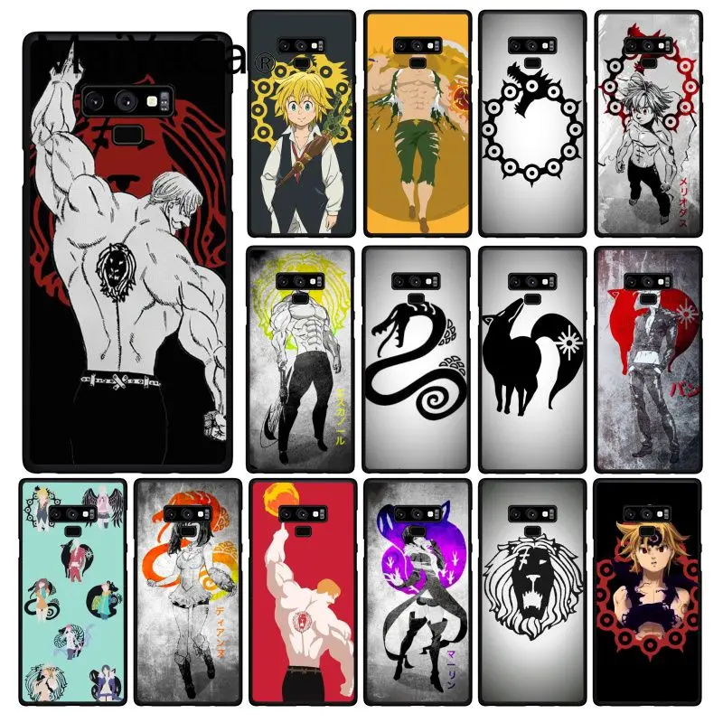 Чехол для телефона Maiyaca The Seven Deadly Sins Samsung Galaxy A50 A70 A20 A30 Note9 8 Note7 Note10 Pro|Бамперы| |