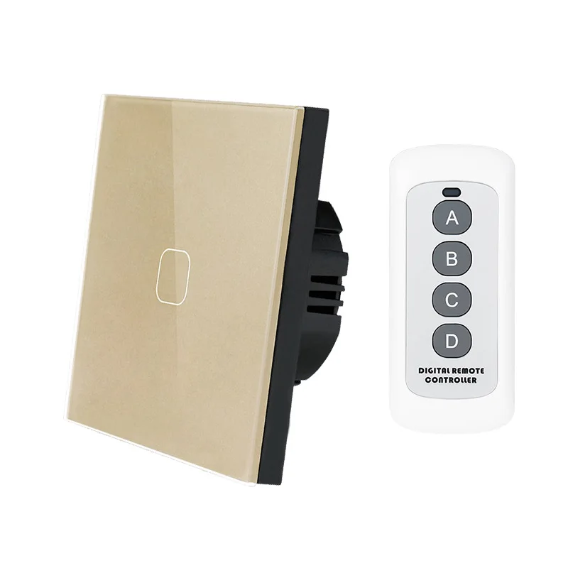 Настенный светильник ель света Minitiger 1 клавиша способ умный сенсорный