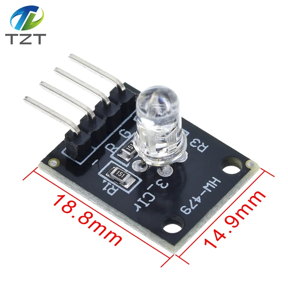 Завеса умная электроника FZ0455 4pin кейс KY 016 три Цвет s 3 цвета RGB LED Сенсор модуль для