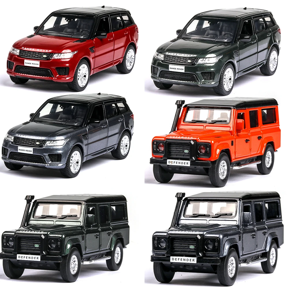 1:36 автомобилей горячего колеса автомобиля Land Rover Range машина литья под давлением