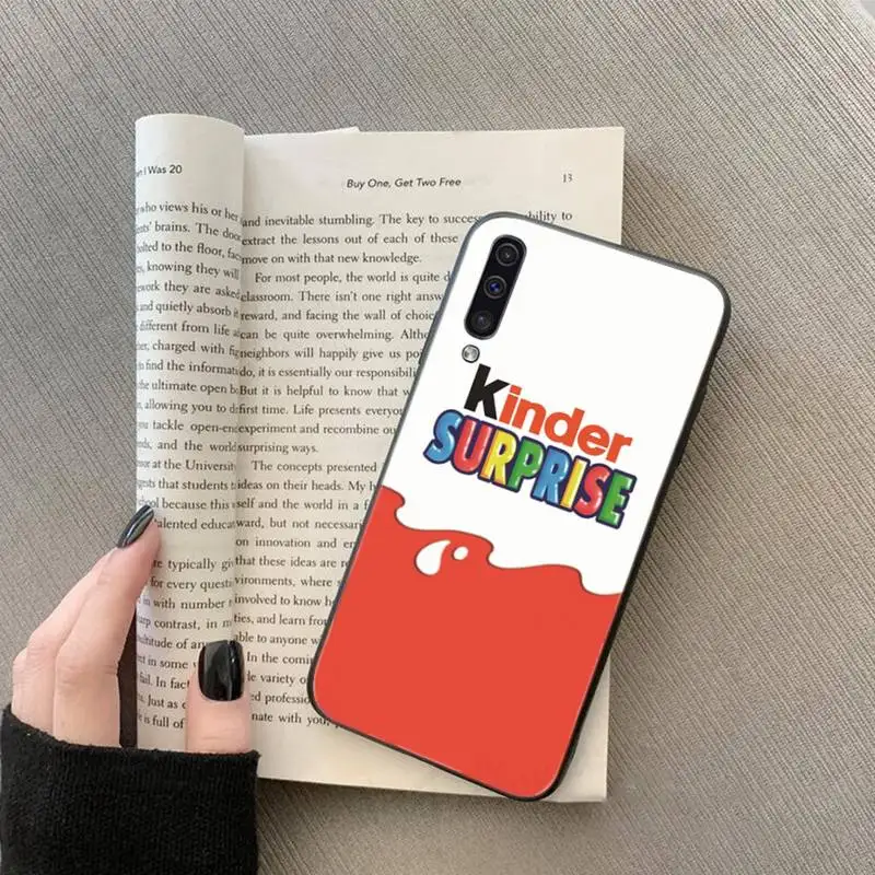 

New Trolly egg KINDER JOY Surprise Phone Case For Samsung galaxy S 7 8 9 10 20 edge A 6 10 20 30 50 51 70 note 10 plus