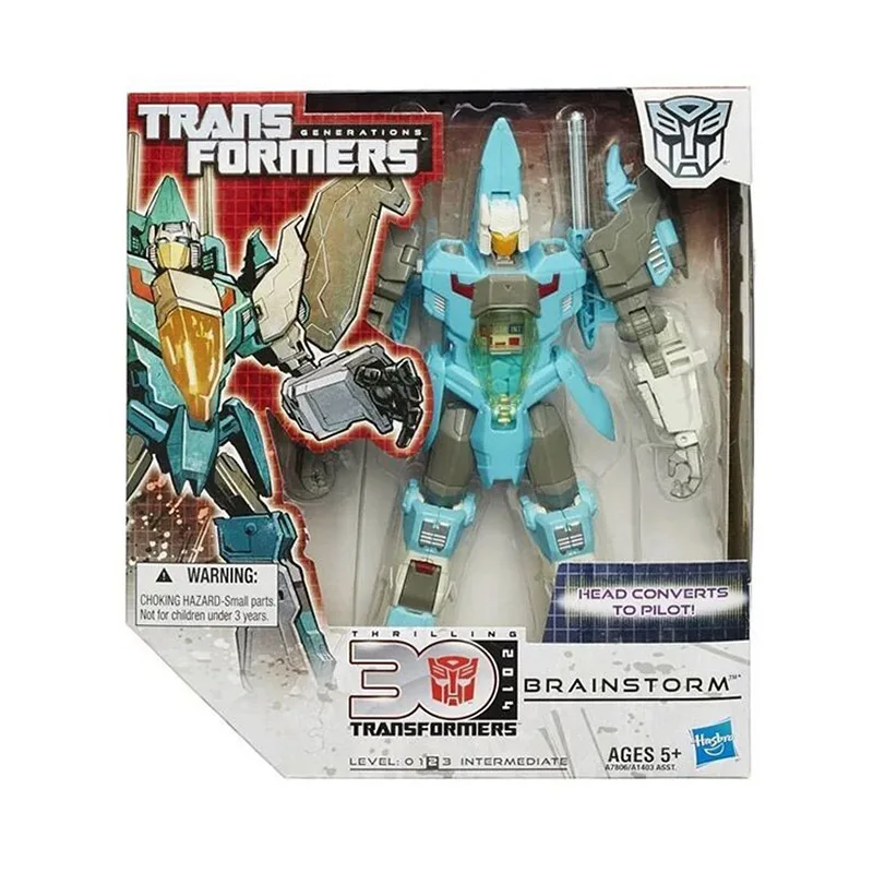 Экшн фигурки Трансформеры 30 го поколения Voyager Class Autobot Roadbuster Whirl Brainstorm Sky Byte модели