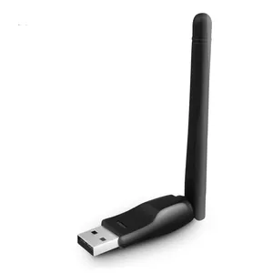 150mbps RT5370 Mini Wireless USB Adapter Lan Card 802.11n / g / b USB Wifi Receiver Wifi Dongle Antenna For Laptop PC Freesat V7