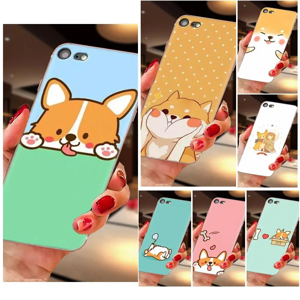 Милые Косплей Shiba корги собаки мягкий чехол из ТПУ для Xiaomi Redmi Примечание 8 8A 8T 10 K30