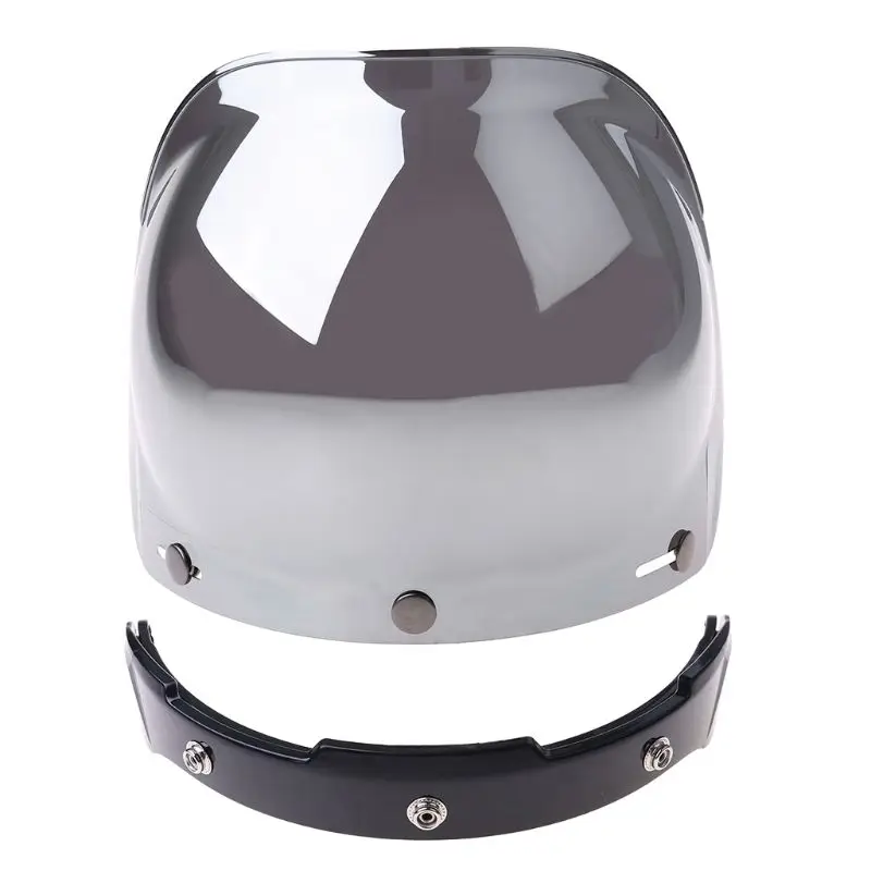 

Motorcycle Windshield for Vintage Helmet Helmet Jet Style Helmet Bubble Shield