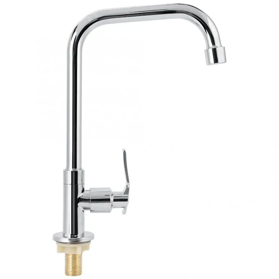 G1/2in одной ручкой Кухня Раковина Водопроводный Кран одинарный кран холодной воды