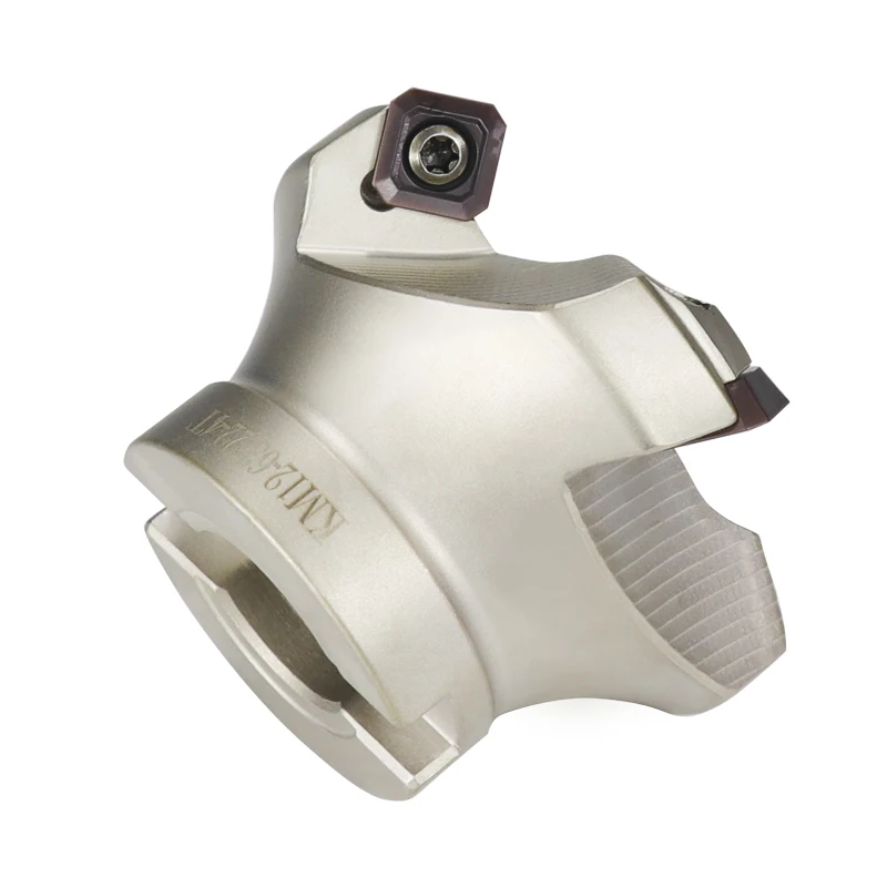 

Milling Cutter Plate Set KM12R63-22-4T With 4pc SEHT1204AFFTN H01(PurpleBlade Right Angle End Mill Face Milling Cutter