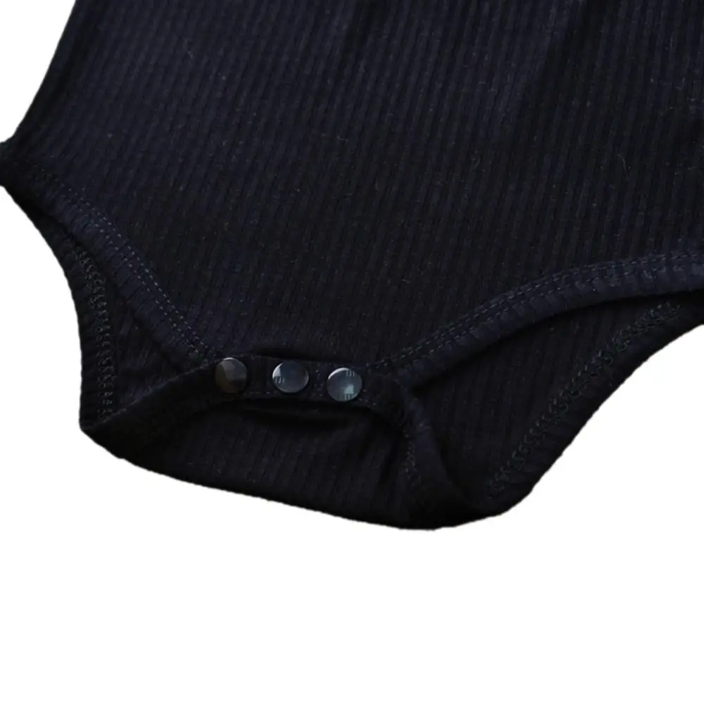 Baby Romper Autumn Infant Boy Girl Jumpsuit Cotton Long Sleeve Solid Color Buttons Design | Детская одежда и обувь