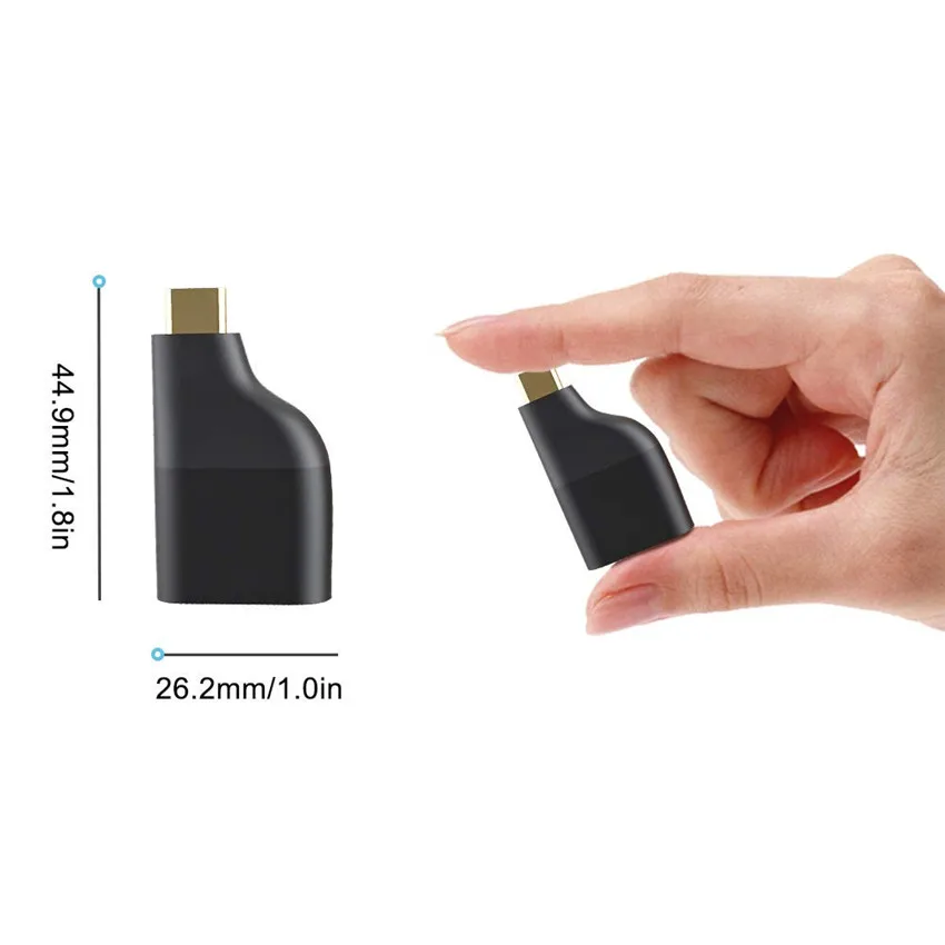 Адаптер с разъемом типа C на HDMI 4K 60 Гц USB VGA DP Mini переходник Male Femal брелоком для MacBook