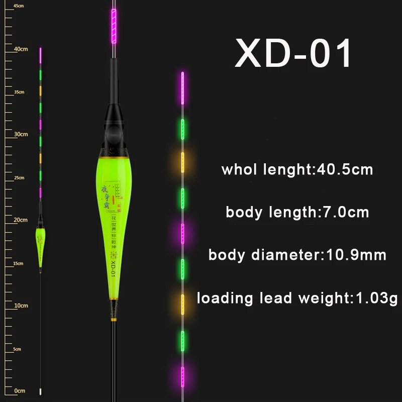 Рыбалка поплавок Высокая Яркость Funhe световой указатель уровня специальные